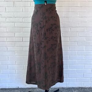 Vintage 90s Oilily brown skirt